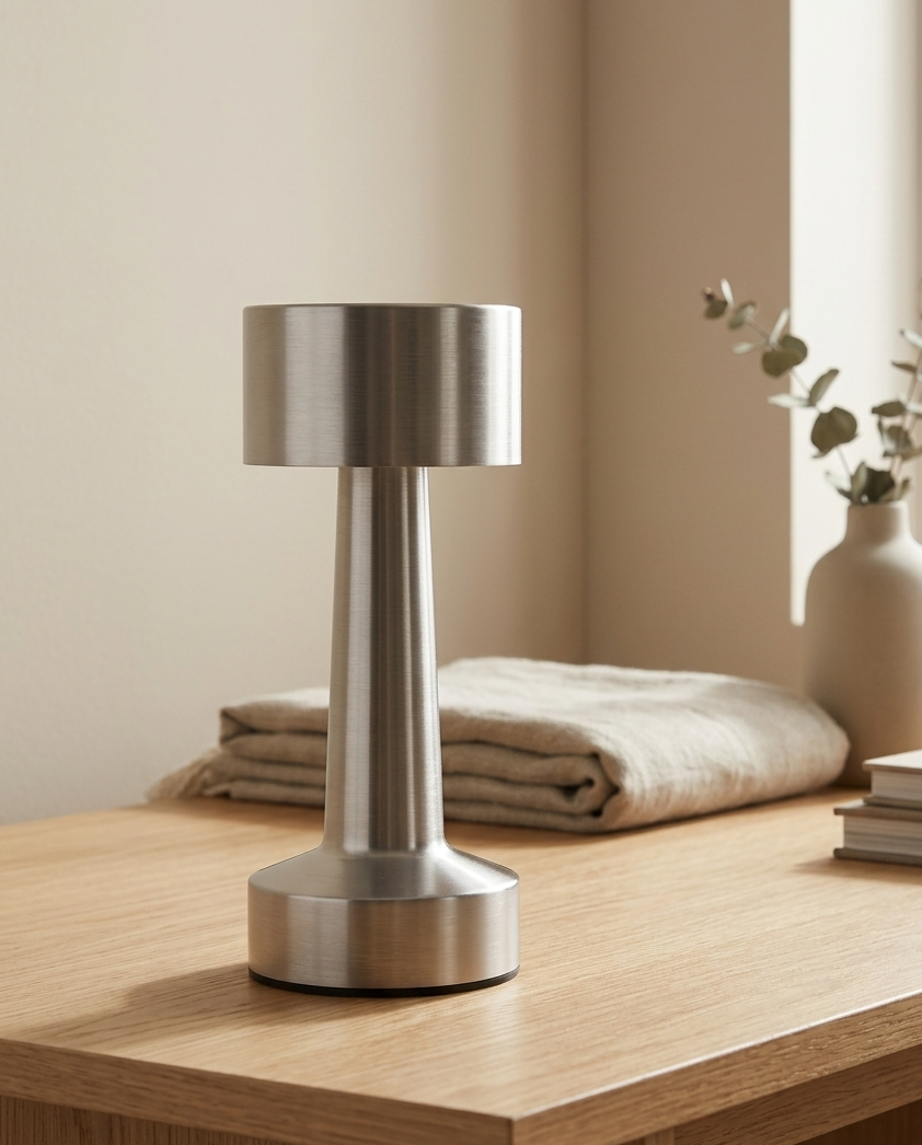 Cordless Touch Table Lamp – Rechargeable, 3 Colours, USB-C Charging